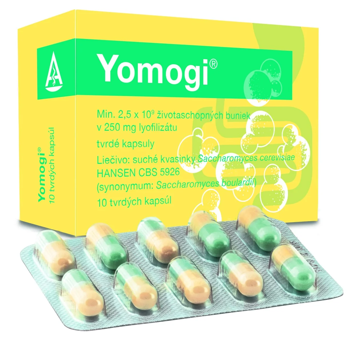Yomogi 1×10 cps, liek proti hnačke