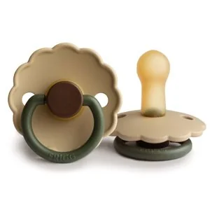 FRIGG Daisy kaučuk cumlík Acorn, +6m 1×1 ks, cumlík