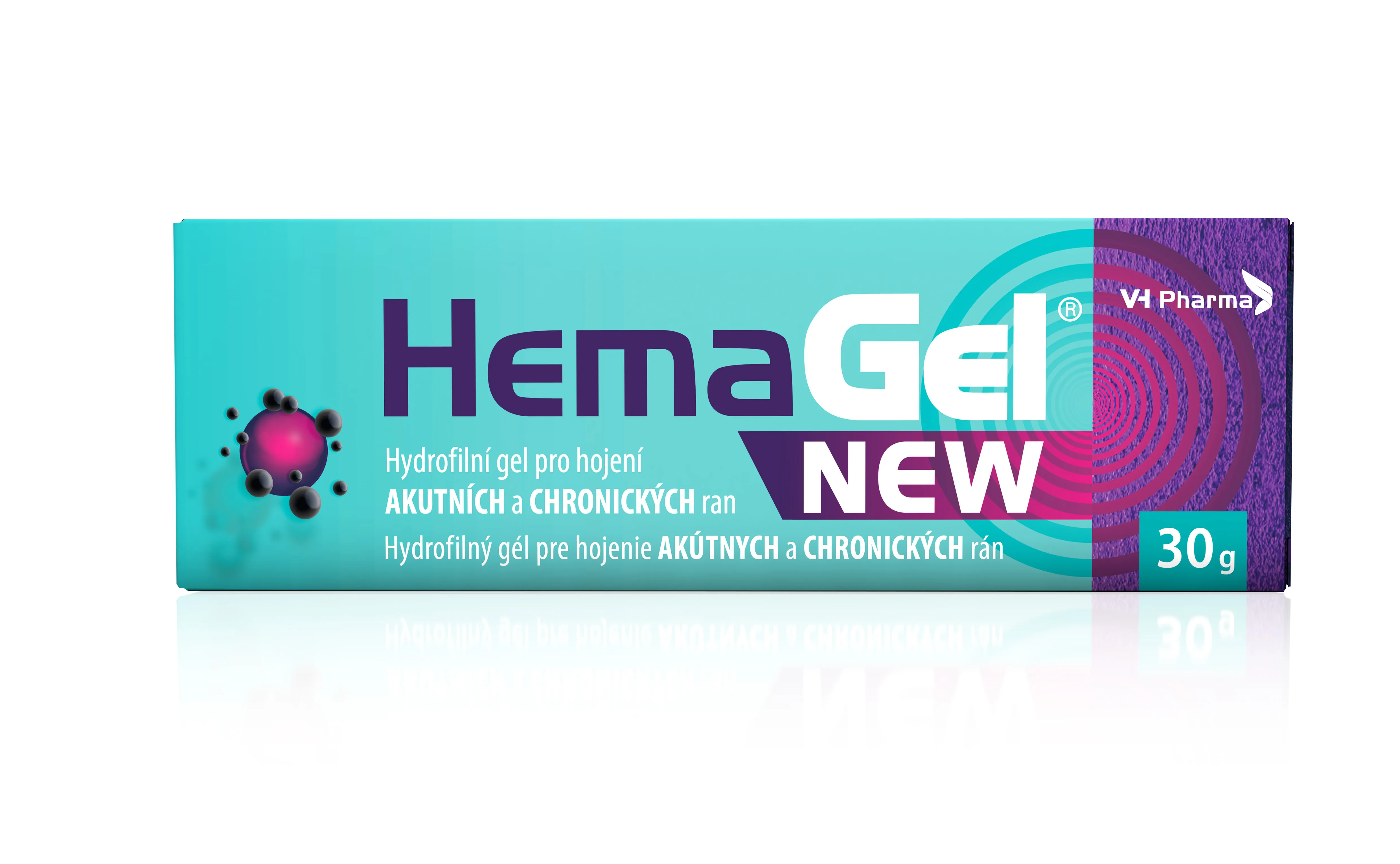 HemaGel® NEW 1×30 g, gél na hojenie rán