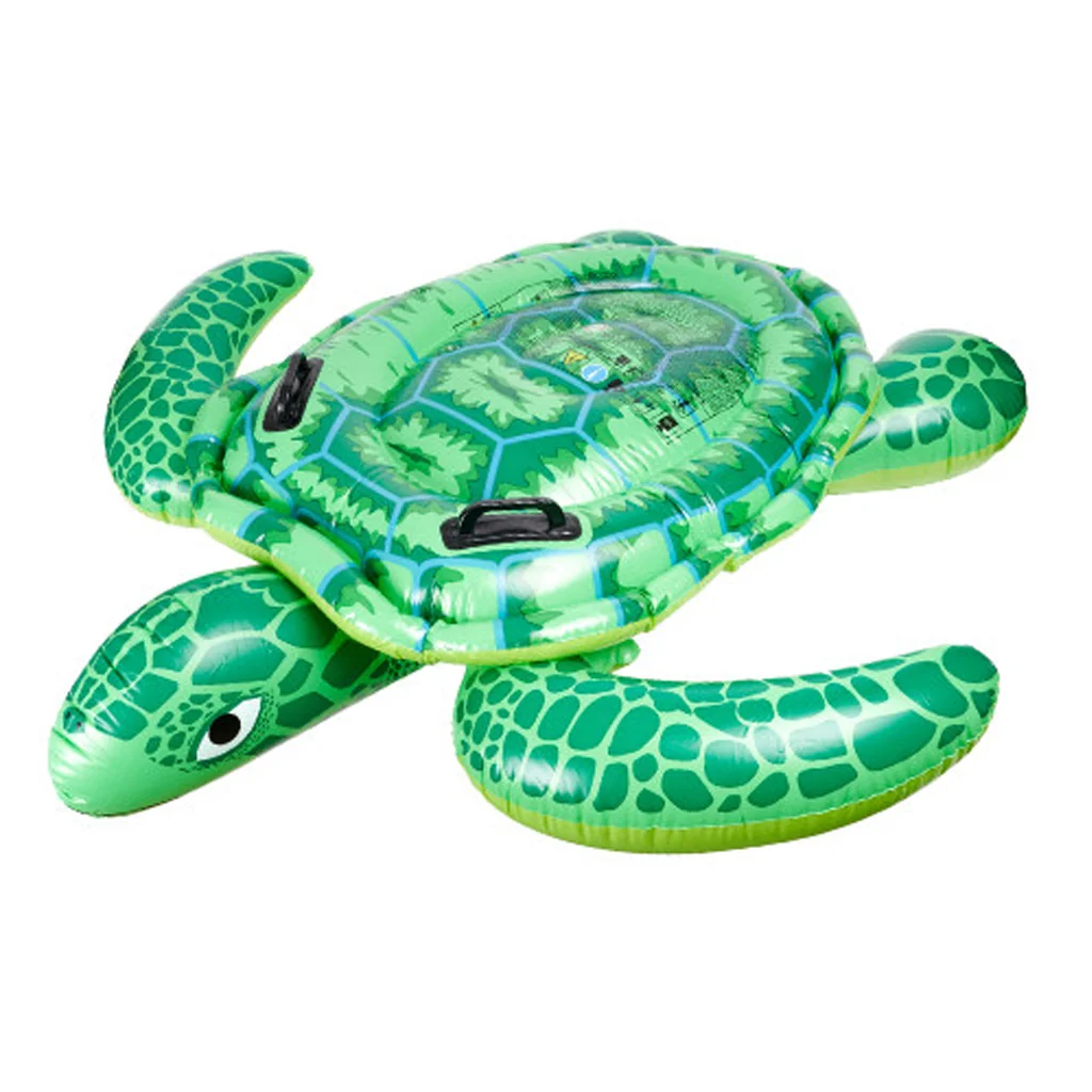 Nafukovací matrac na plávanie, pontón pre deti s rúčkami, korytnačka, 150 cm 3+ INTEX
