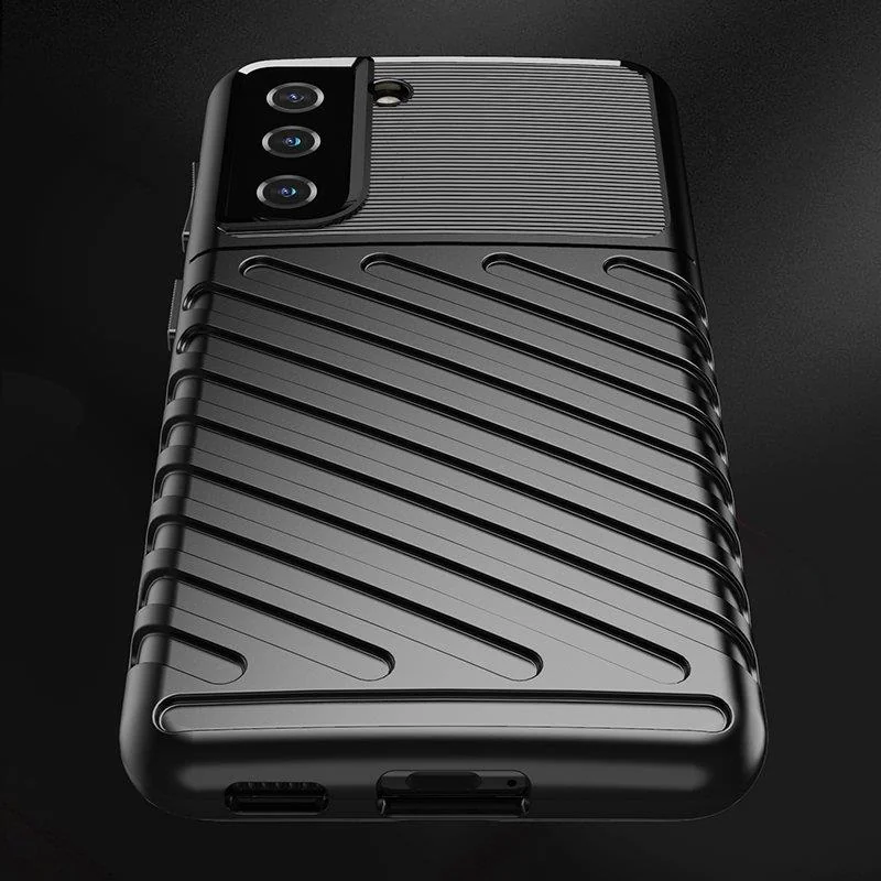 MG Thunder silikónový kryt na Samsung Galaxy S23, čierny