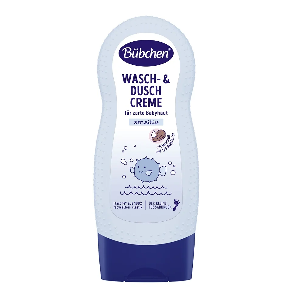 Bübchen Baby Umývací & sprchový krém 1×230 ml, umývací sprchový krém