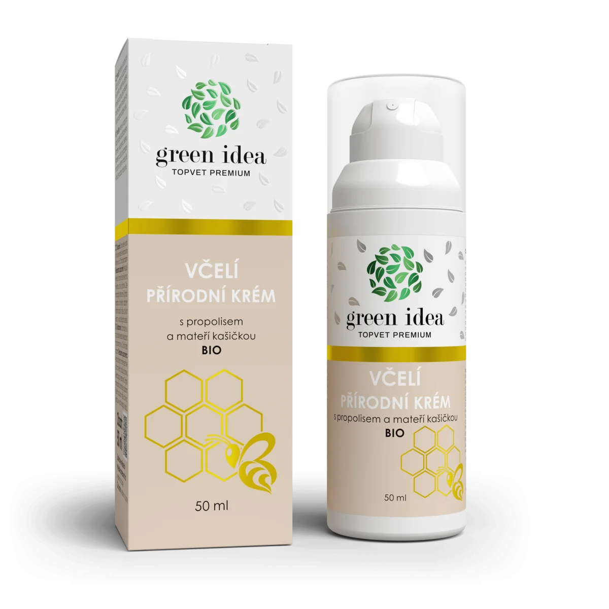 Včelí prírodný krém 50 ml - Green idea