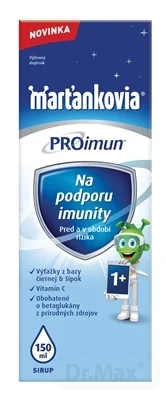 WALMARK Marťankovia PROimun 1×150 ml, sirup na imunitu