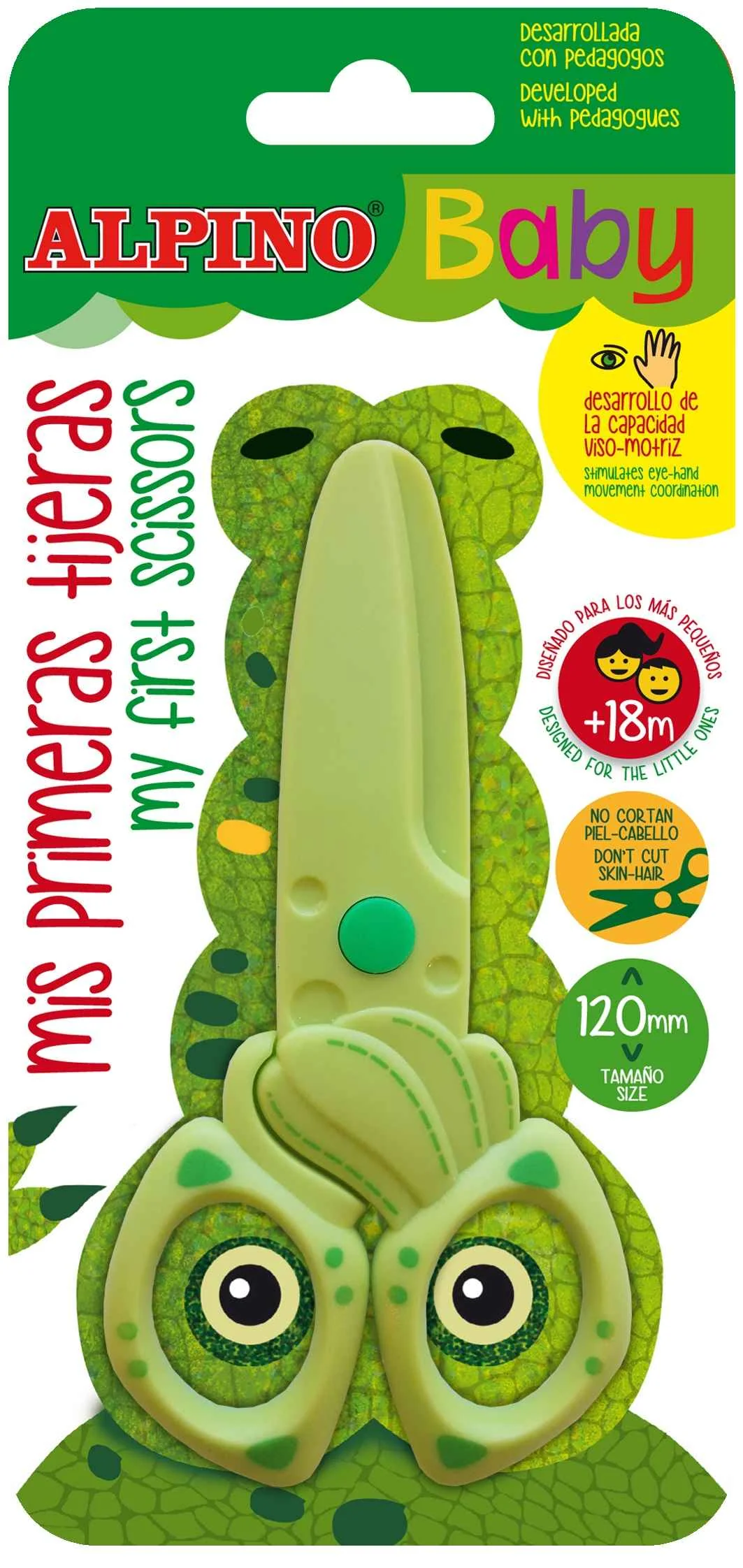 ALPINO Nožnice Alpino Baby 1×1 kus, 120 mm