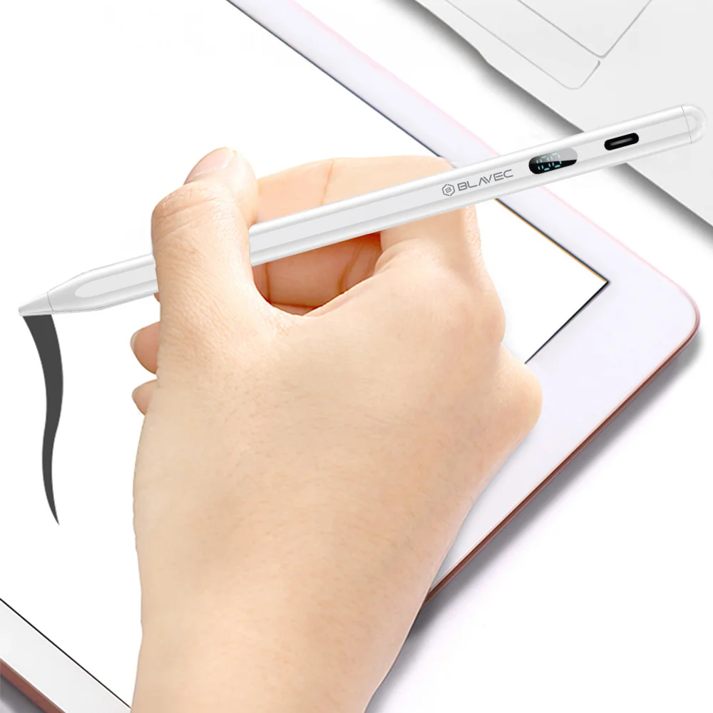 Blavec BPA-02 Active Stylus pero na tablet, biely