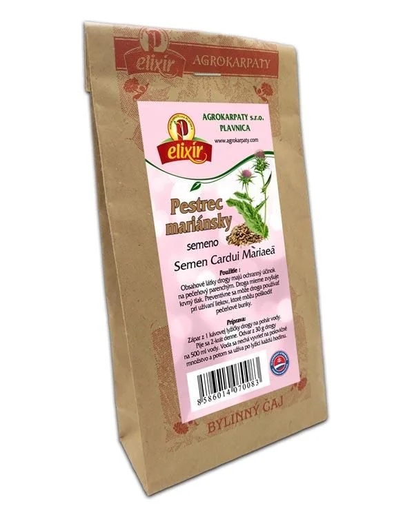 Agrokarpaty Pestrec mariánský 100g 1×100 g, bylinný čaj