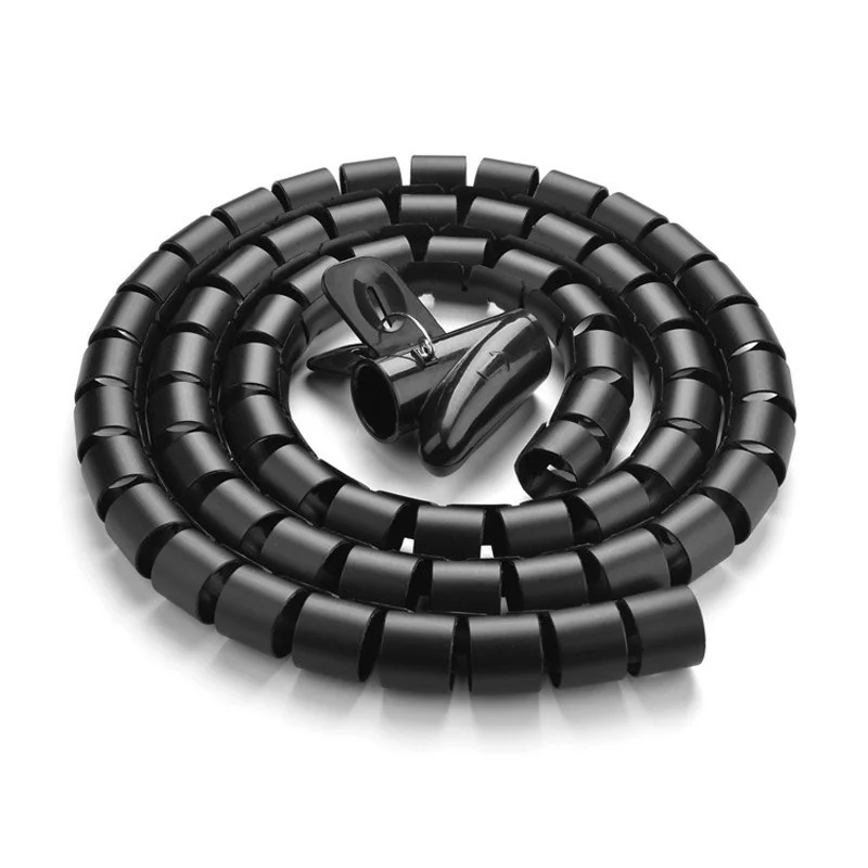 Ugreen Spiral Tube organizér káblov 1.5m, čierny