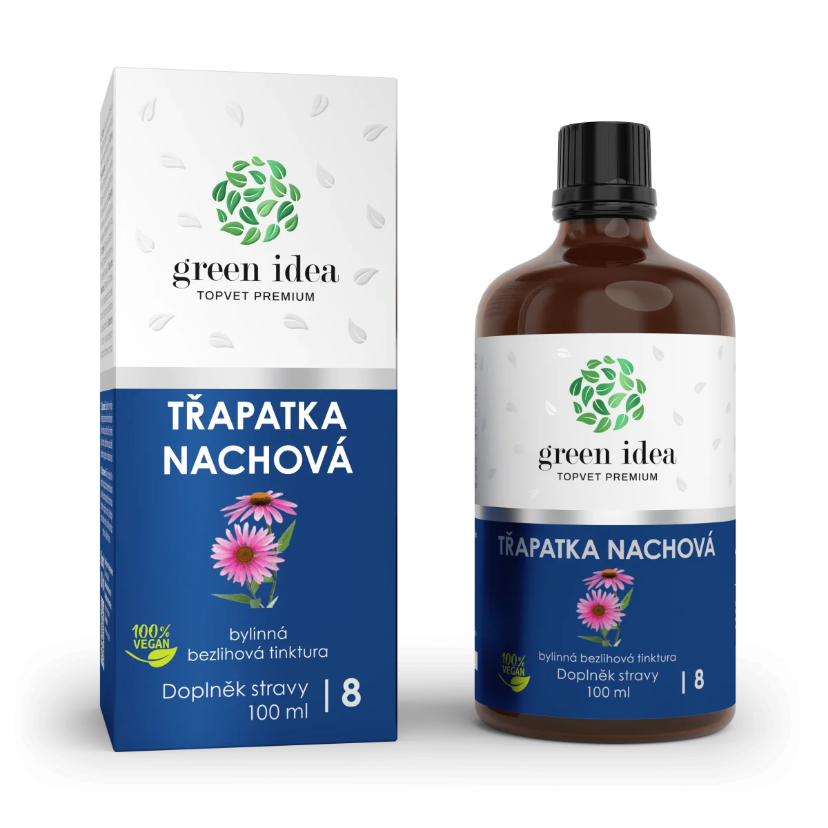 Echinacea - bezliehová tinktúra 100 ml - Green idea