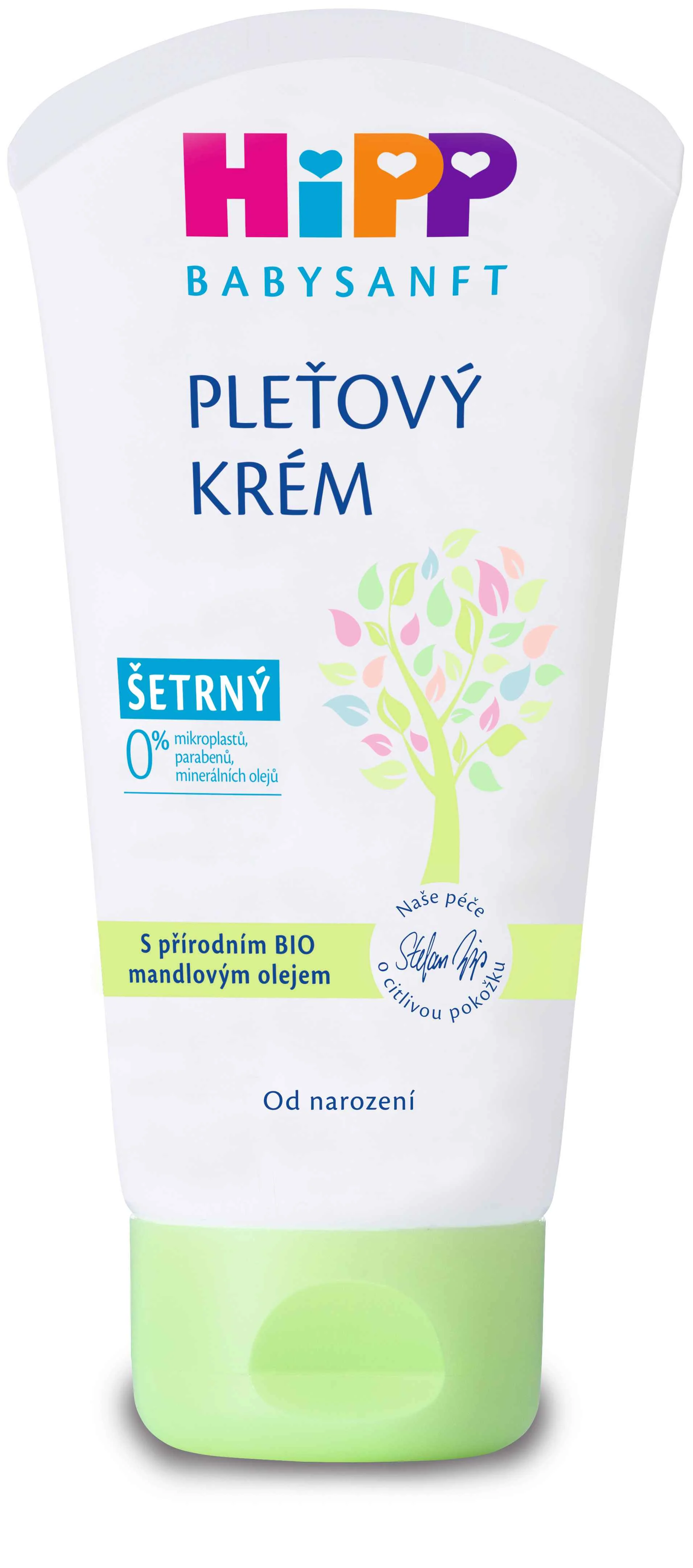 HiPP Babysanft Detský krém na tvár a telo 1×75 ml, detský krém na tvár a telo