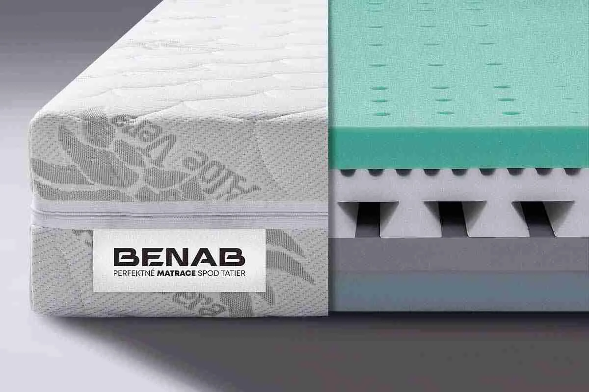 BENAB OMEGA FLEX 200x120 Penový matrac 1×1 kus, penový matrac, 200x120