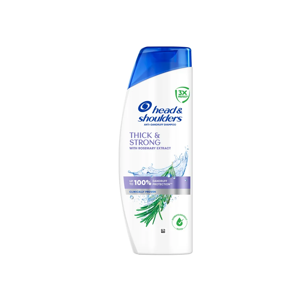 Head&Shoulders Thick & Strong šampón proti lupinám 400 ml