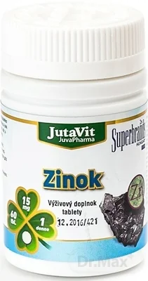 JutaVit Zinok 1×60 tbl, doplnok výživy
