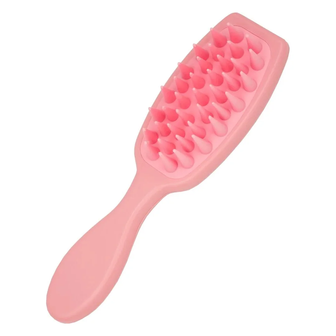 My-She MindTingle Pink masážna kefa na pokožku hlavy