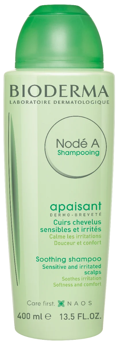 BIODERMA Nodé A šampón na citlivú a podráždenú pokožku hlavy 1×400 ml, šampón