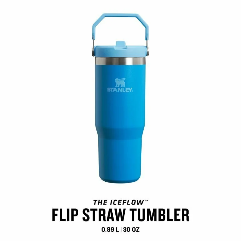 STANLEY IceFlow Flip Straw Tumbler 0.89L Azure