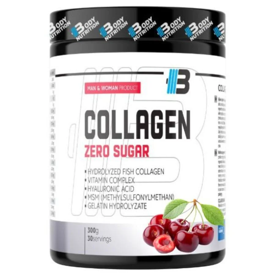 Collagen 300g od BODY NUTRITION - cherry