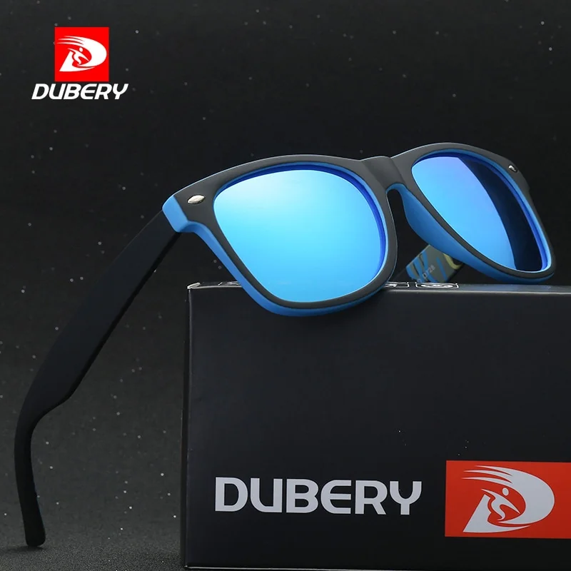 DUBERY Genoa 6 slnečné okuliare, Black & Blue / Blue