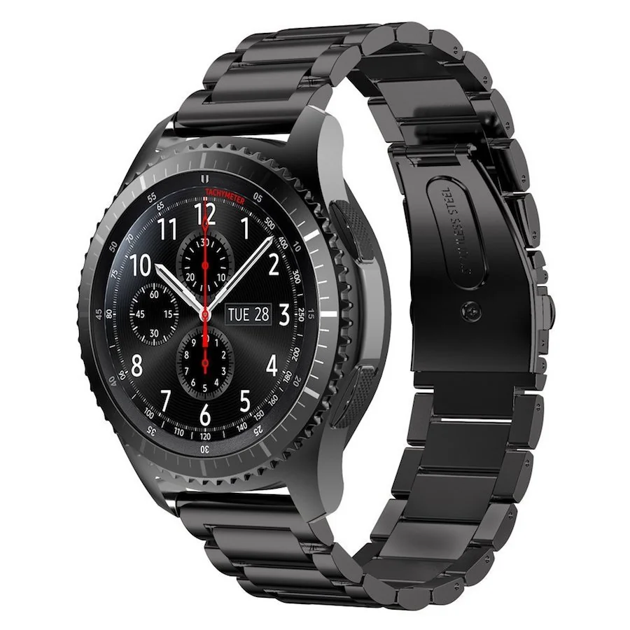 BStrap Stainless Steel remienok na Huawei Watch GT3 46mm black