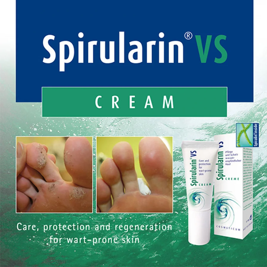 Spirularin VS – Ochranný krém na bradavice s patentovanou zložkou Spiralin® 10 ml