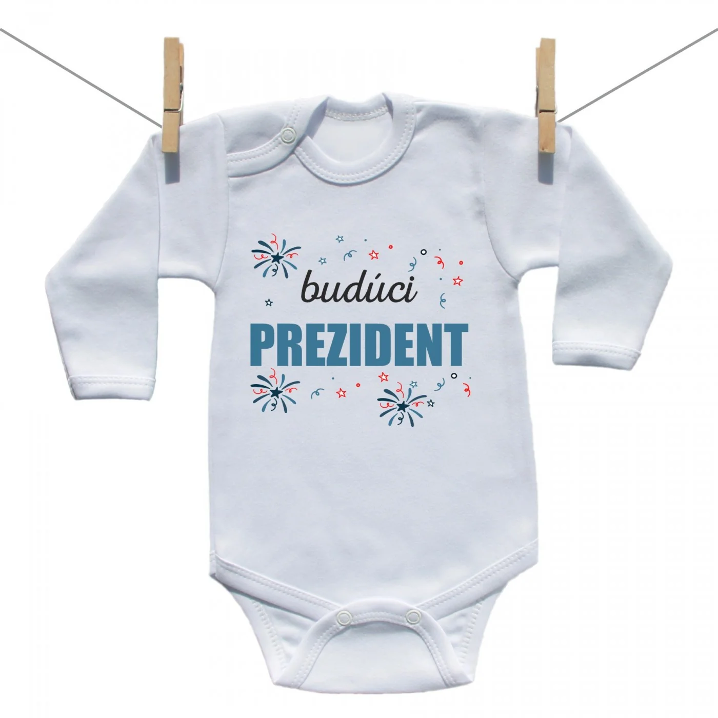 Boodyy Body s dlhým rukávom Budúci prezident Veľkosť: 92