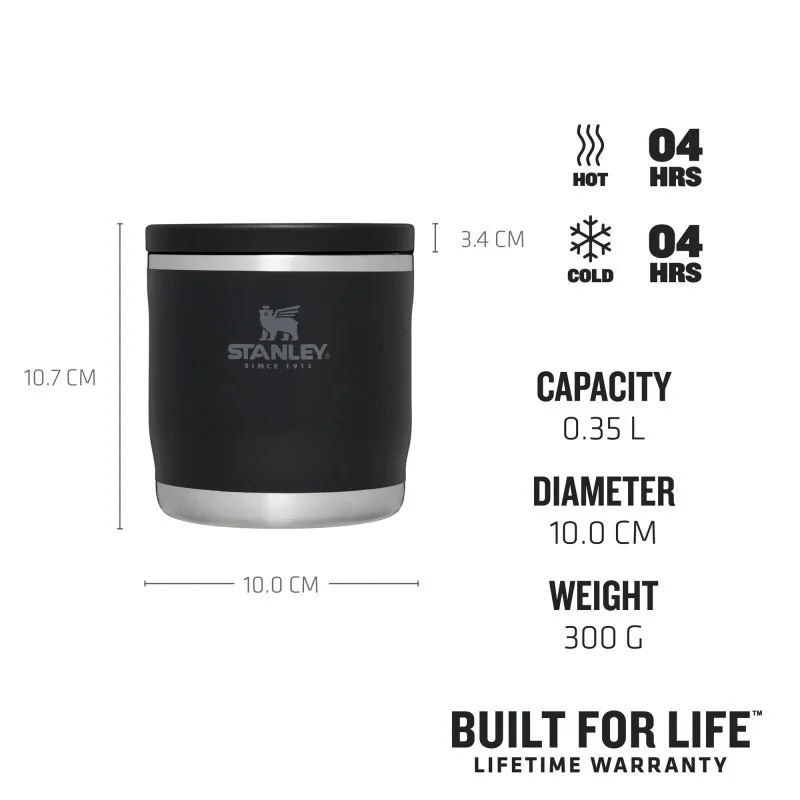 STANLEY Adventure To-Go Food Jar .35L / 12oz Black