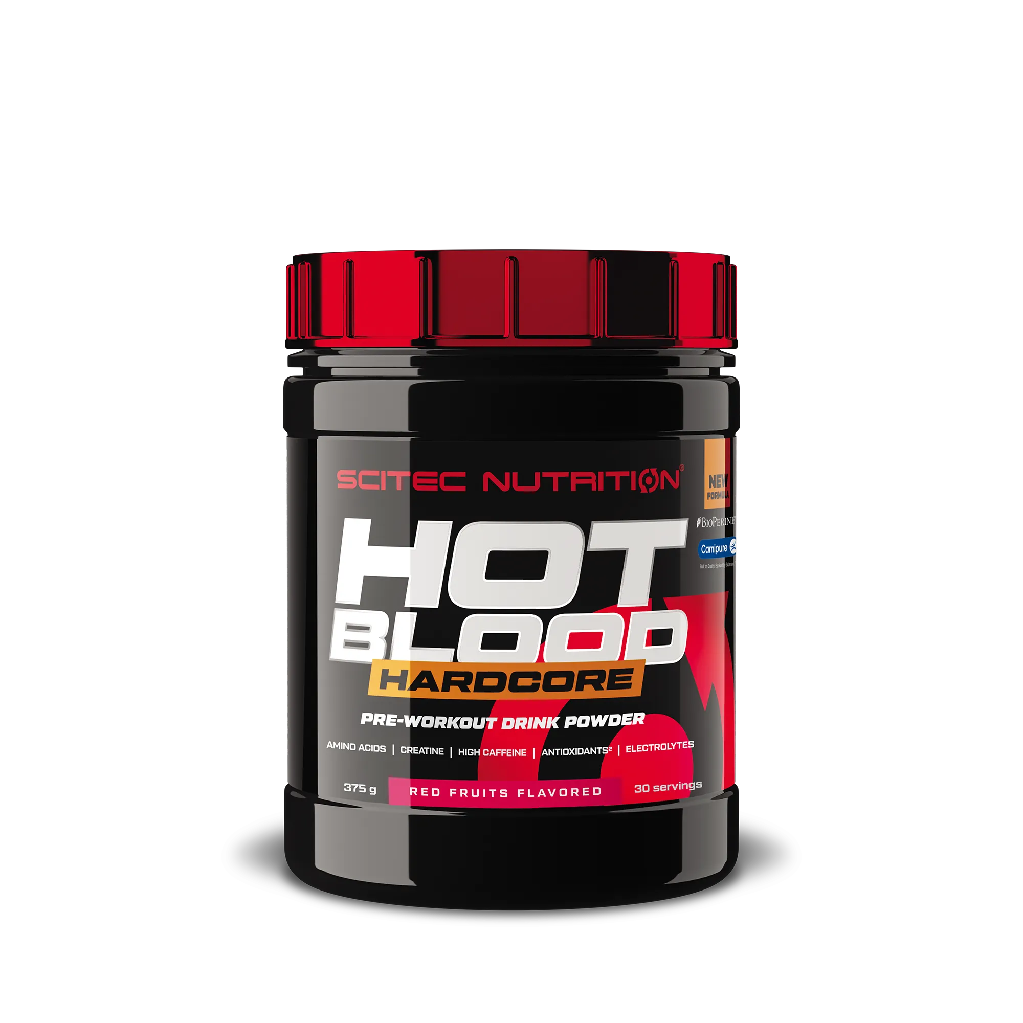 Scitec Nutrition Hot Blood Hardcore red fruits