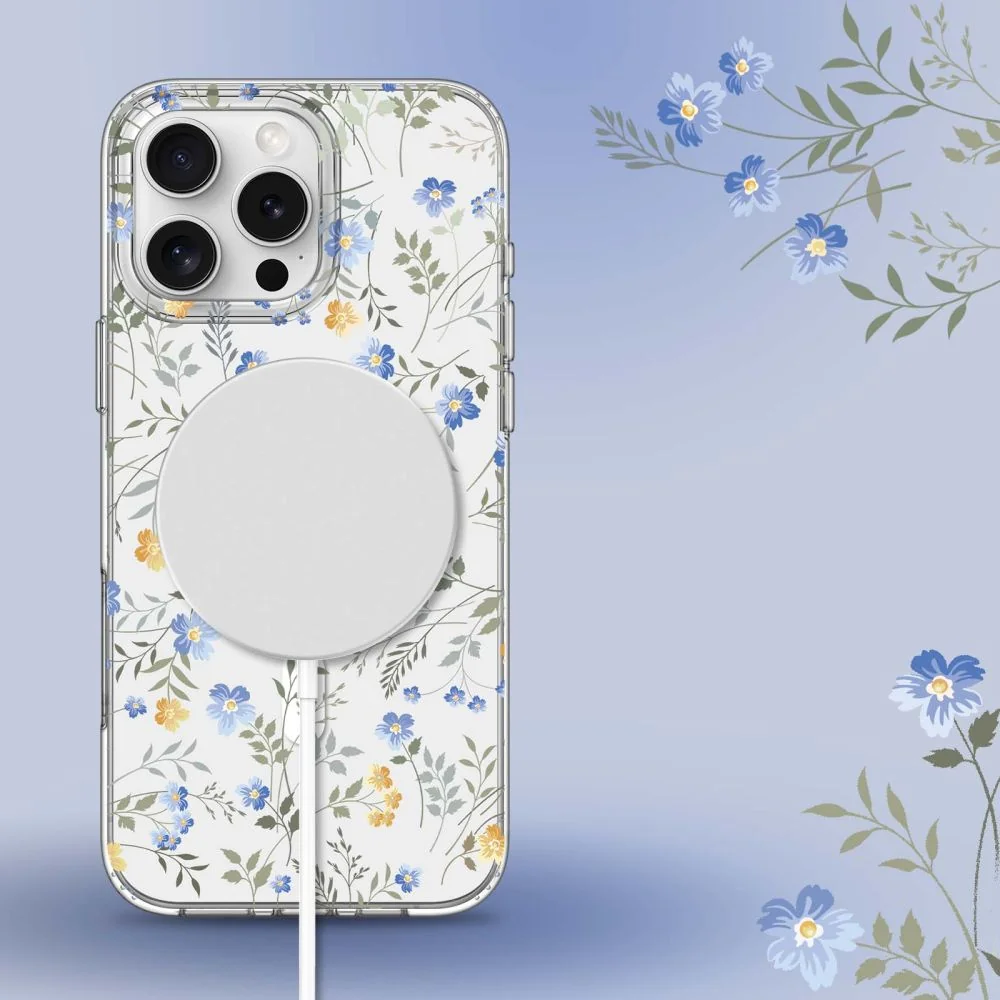 Tech-Protect Magmood MagSafe kryt na iPhone 16 Pro, spring flowers