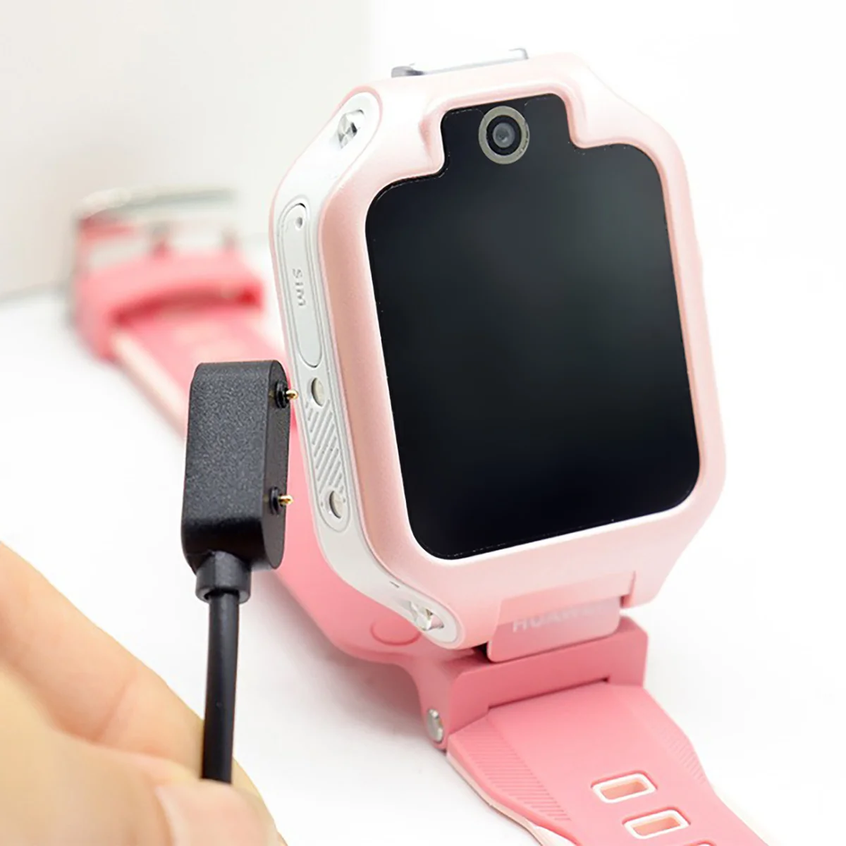 MG Magnetic nabíjací kábel na Huawei Band 6/7/8/9/10 / Watch Fit 1/2/3 1m, čierny 1m, čierny