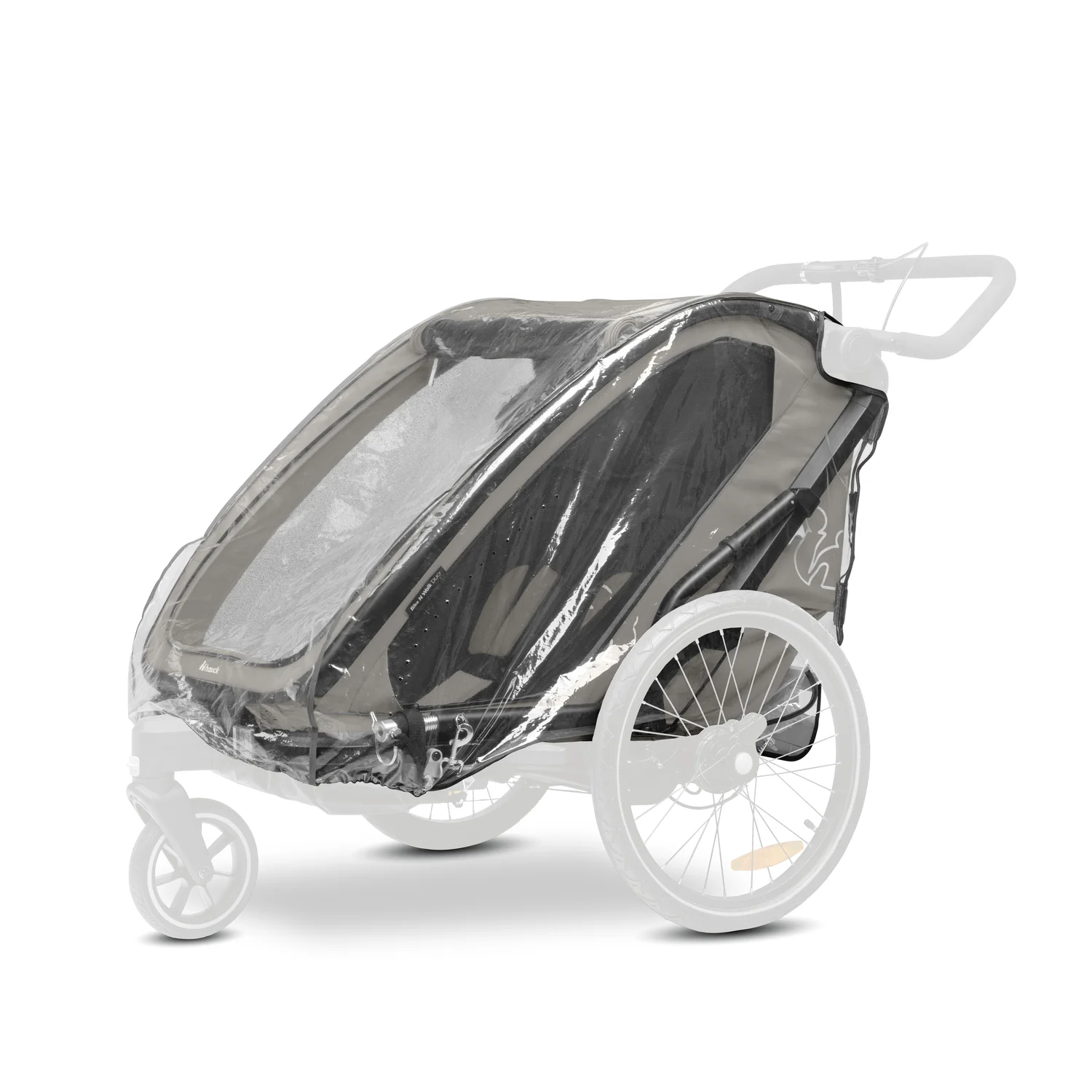 Hauck pláštenka na cyklovozík Bike N Walk Duo