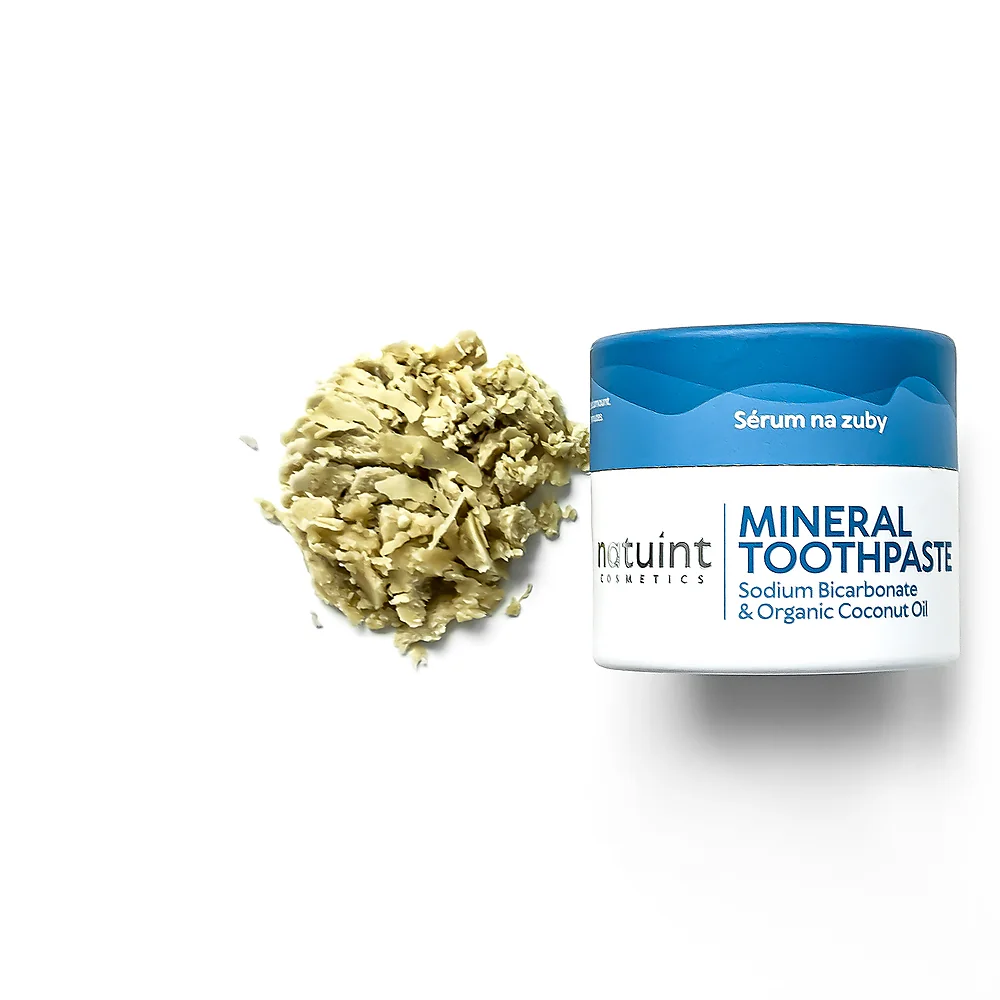 Natuint - Sérum na zuby Mineral Toothpaste Sodium Bicarbonate & Organic Coconut Oil