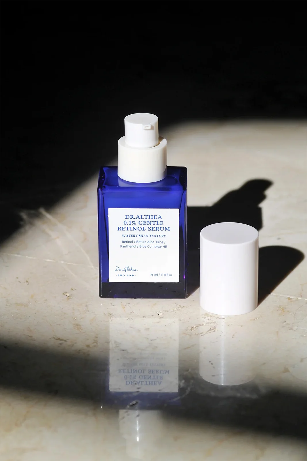 DR. ALTHEA 0.1% Gentle Retinol Serum Retinolové sérum s bakuchiolom a panthenolom 30ml