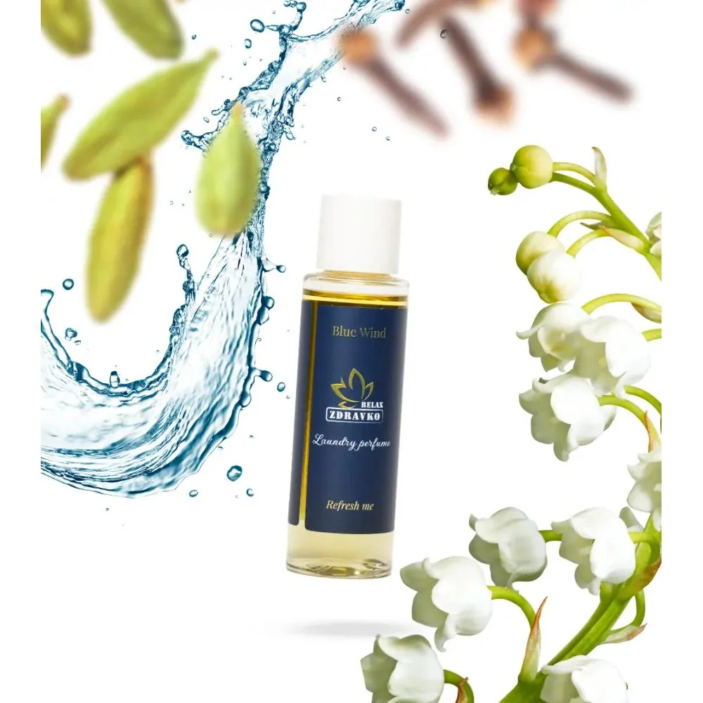 Zdravko Relax - Blue wind parfém na pranie 100ml (20 pracích dávok) Objem: 100 ml