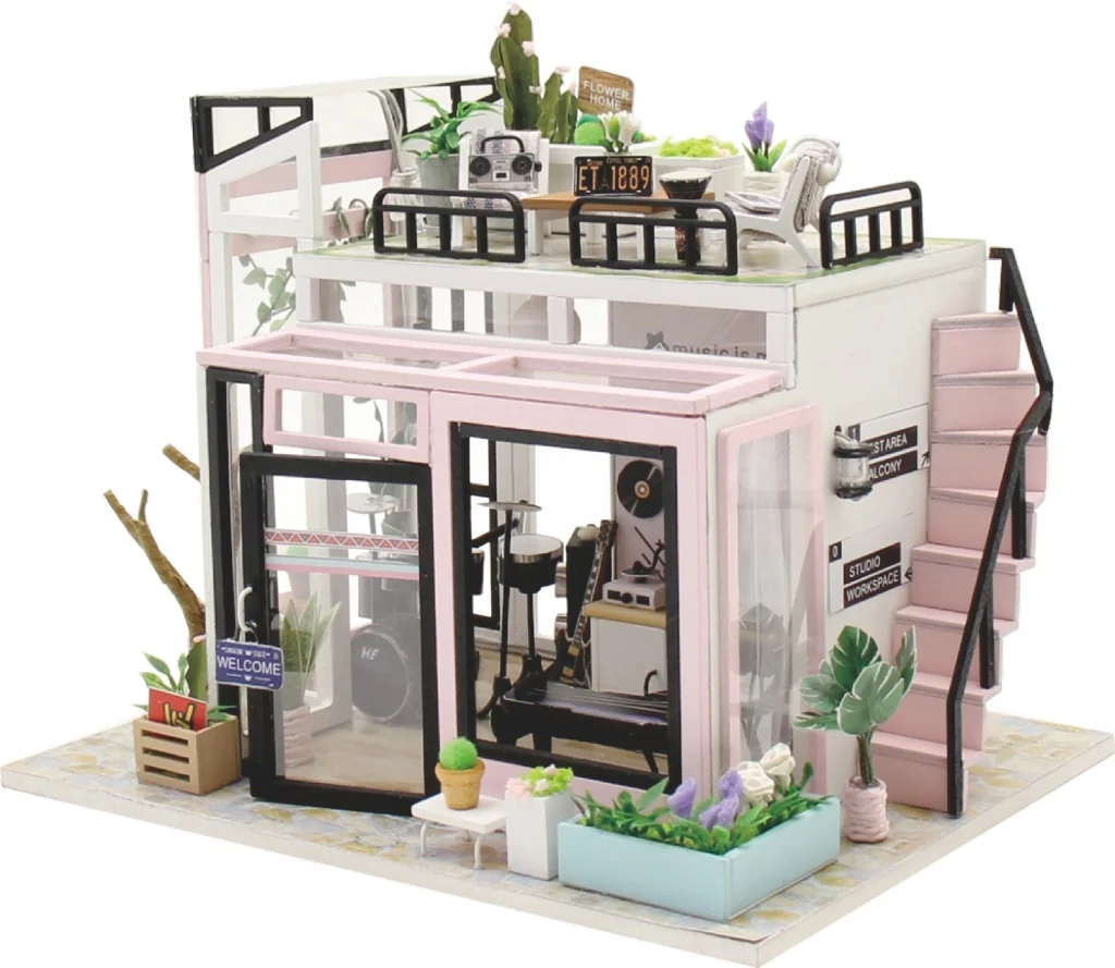 2Kids Toys miniatúra domčeka Hudobné štúdio