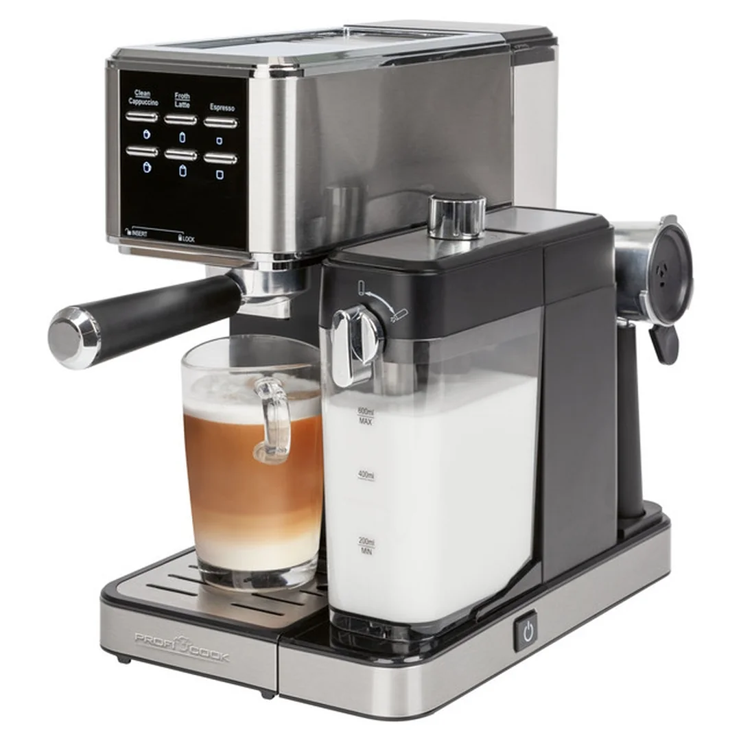 ProfiCook KA 1266 pákový kávovar 2v1, 20 bar, kompatibilný s Nespresso