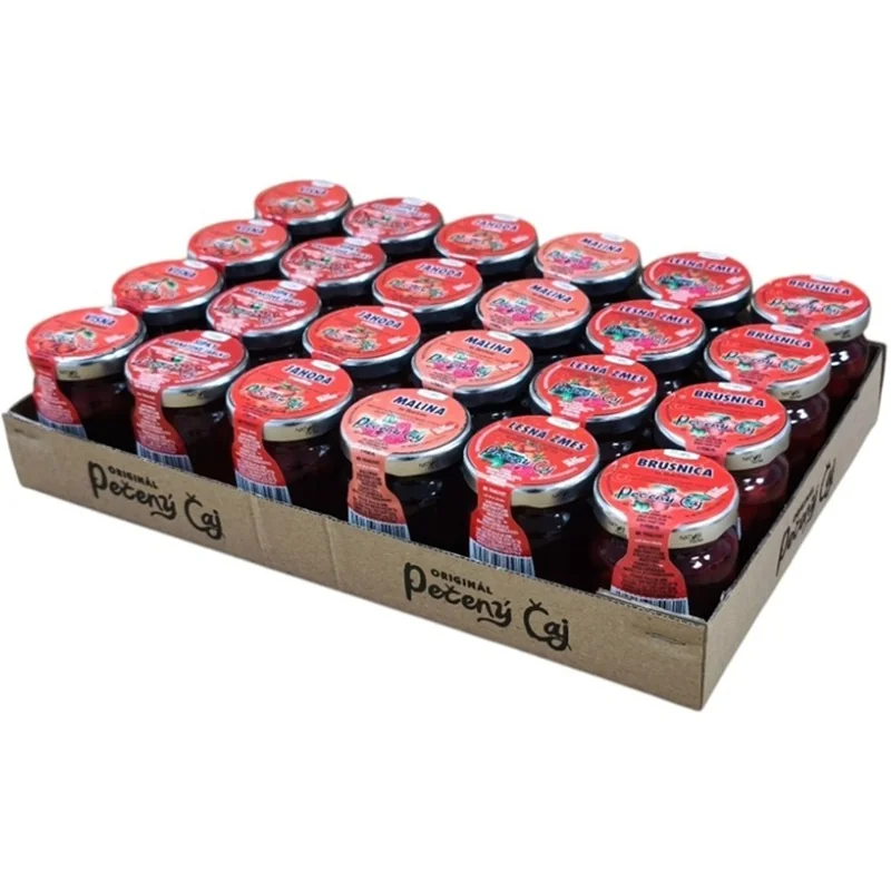 Pečený čaj 60ml RED VELVET 24ks (6 príchutí x 4ks) 24x60ml mix príchutí