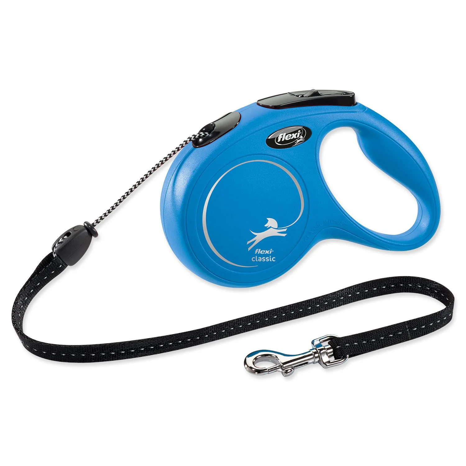 flexi New Classic lanko M 5m do 20kg modré