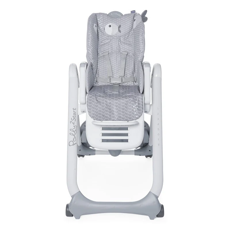 CHICCO Stolička jedlálenská Polly2Start - Dots 1×1 ks