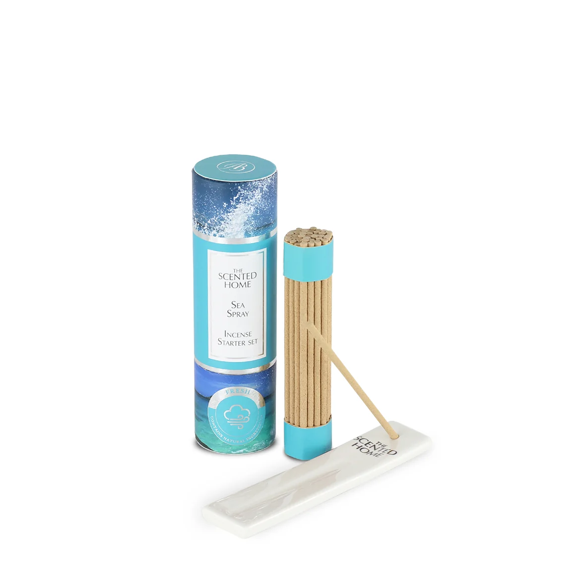 Súprava vonných tyčiniek mini s keramickým stojanom SEA SPRAY 12 cm