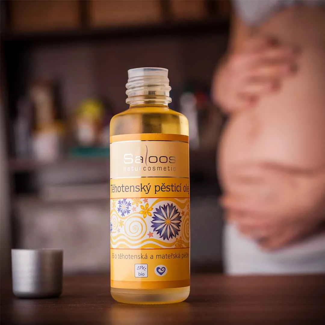 Saloos Tehotenský ošetrujúci olej 1×50 ml, olej na pleť
