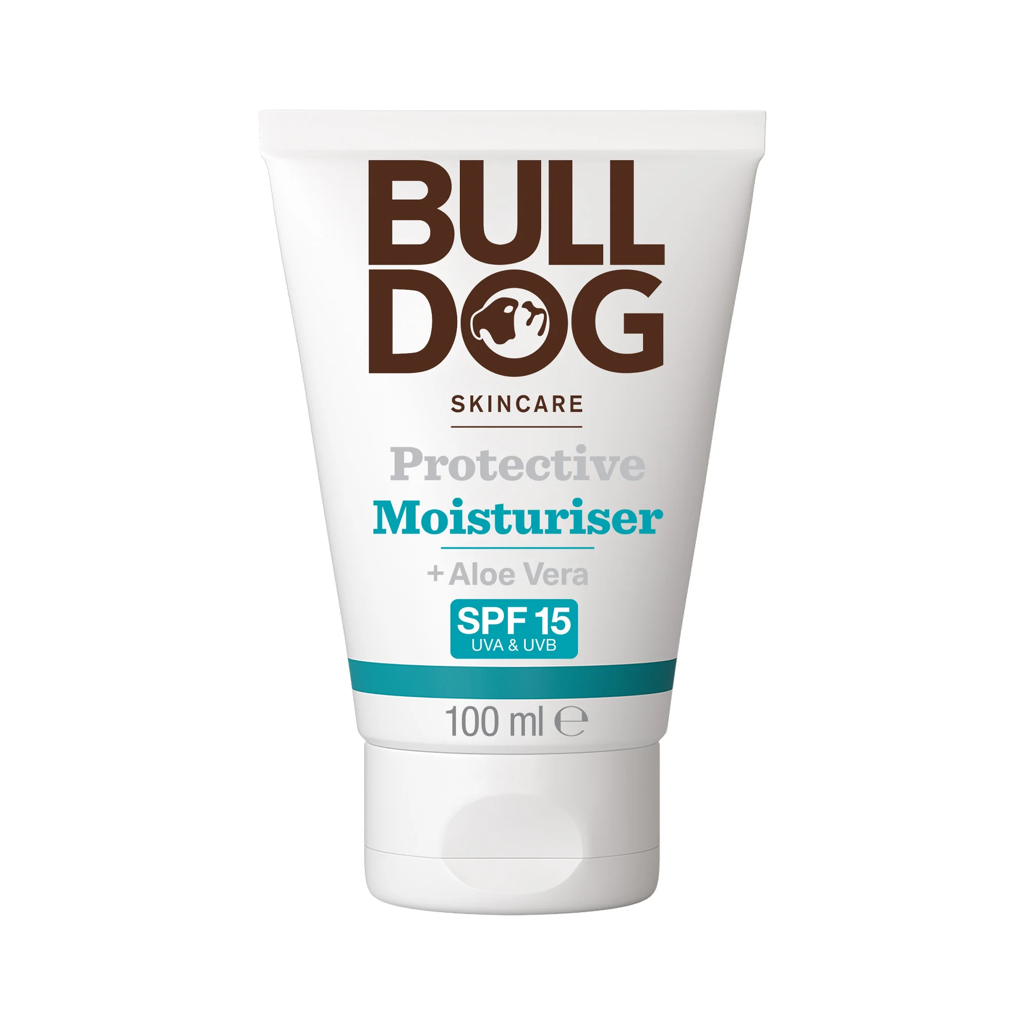Bulldog Protective Moisturiser SPF15 Pleťový krém s UVA a UVB ochranou 100 ml