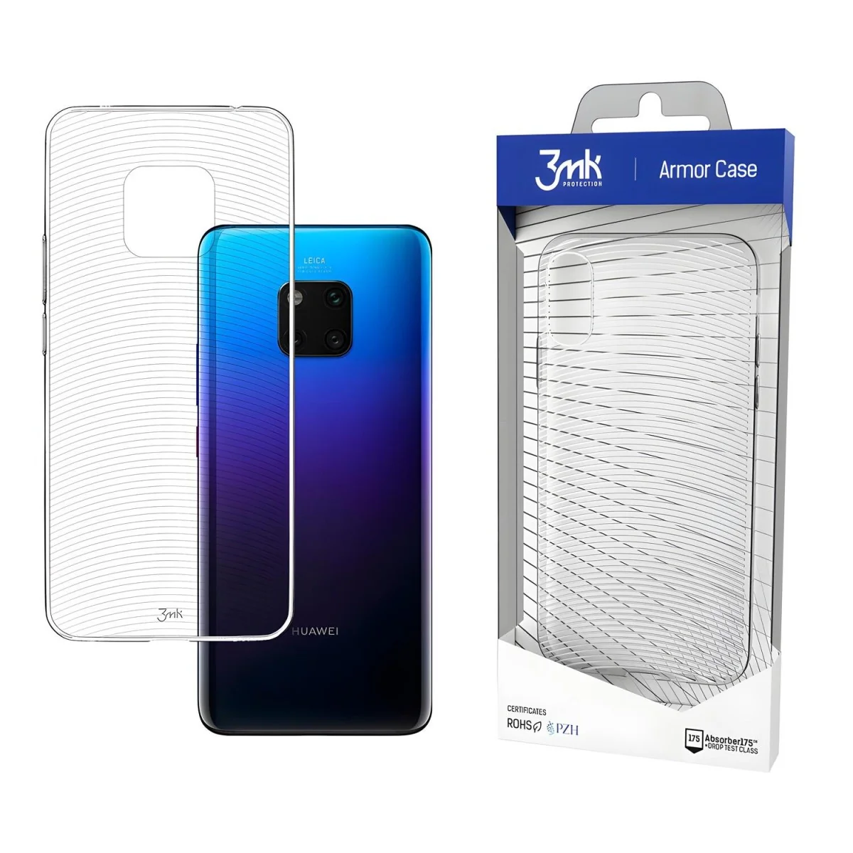 Puzdro pre Huawei Mate 20 - Transparentná