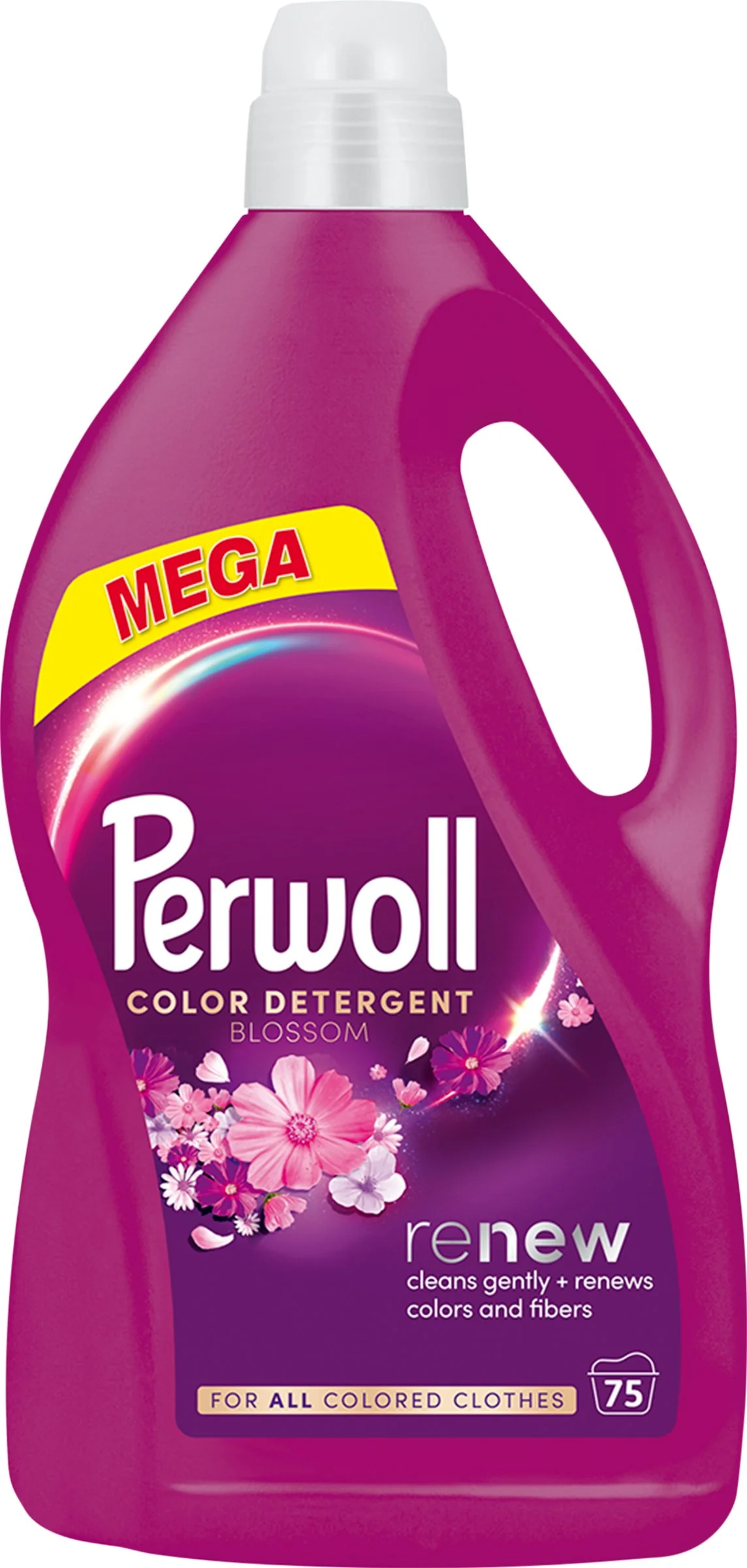 Perwoll prací gél Blossom 75 praní 1×3750 ml, prací gél