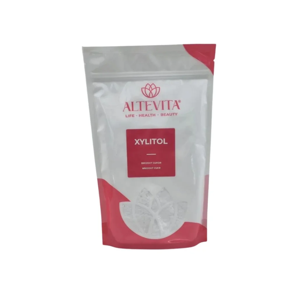 Xylitol Brezový cukor práškový - krupica 3 x 500 g
