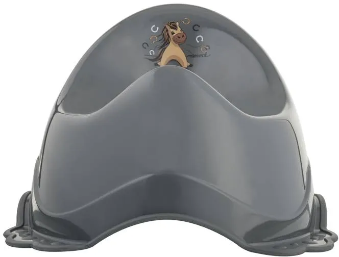 MALTEX Nočník protišmykový Koník Minimal - steel grey 1×1 ks, nočník