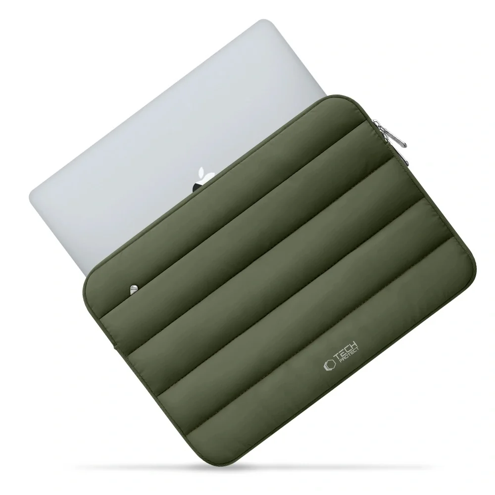 Tech-Protect Fluffy obal na notebook 13-14'', zelený