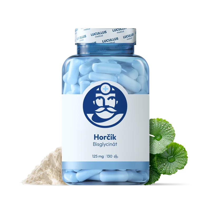 Dr. LUCULLUS Horčík 2× 130 kapsúl Bisglycinát