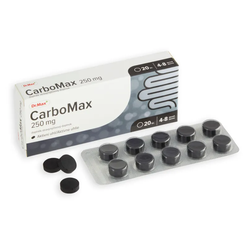 Dr.Max CarboMax 250 mg 1×20 tbl, výživový doplnok