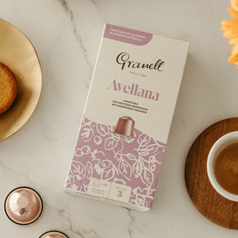 GRANELL Espresso Hazelnut, kapsule pre nespresso® 30 ks, príchuť lieskový oriešok