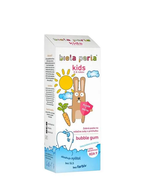 Biela perla - kids, zubná pasta